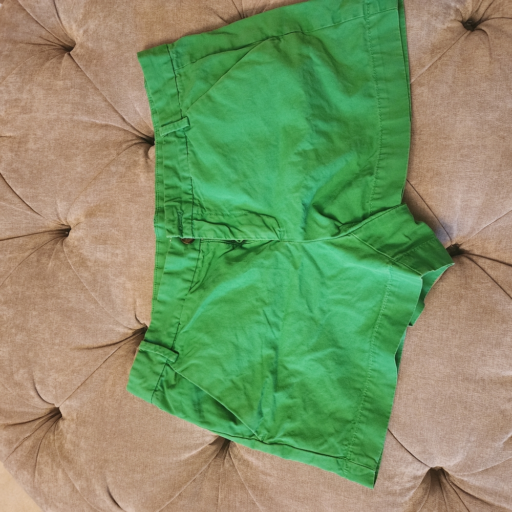 Vibrant Green Shorts